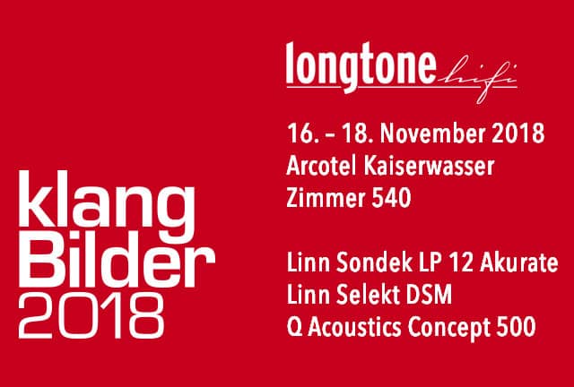 Longtone HiFi auf der HiFi Messe Klangbilder 2018